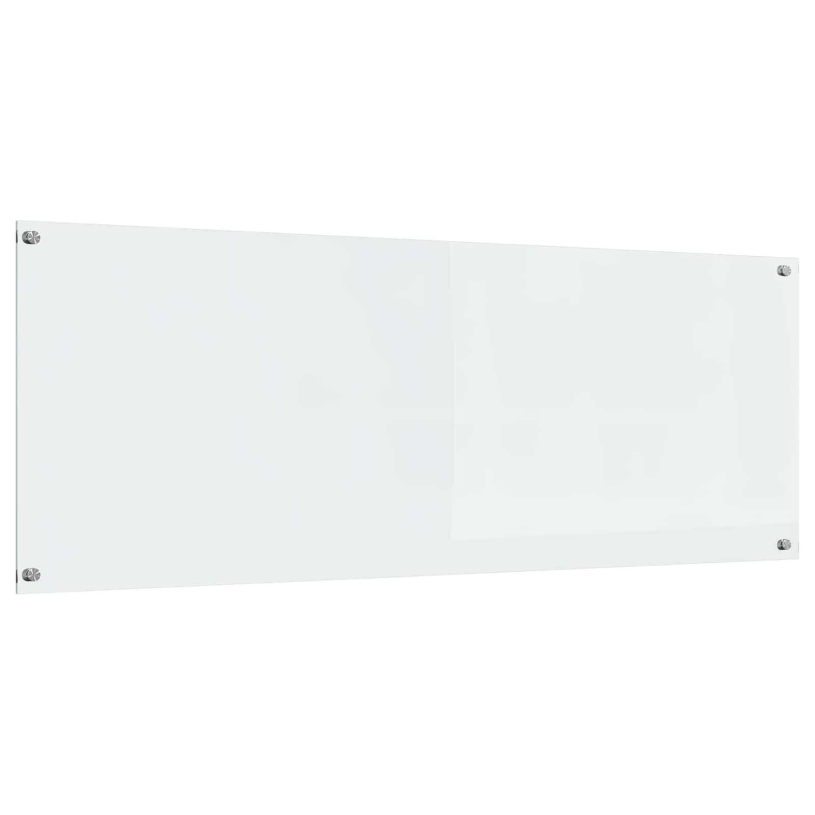 vidaXL Panel kuchenny przezroczysty 110 x 40 cm szkło hartowane