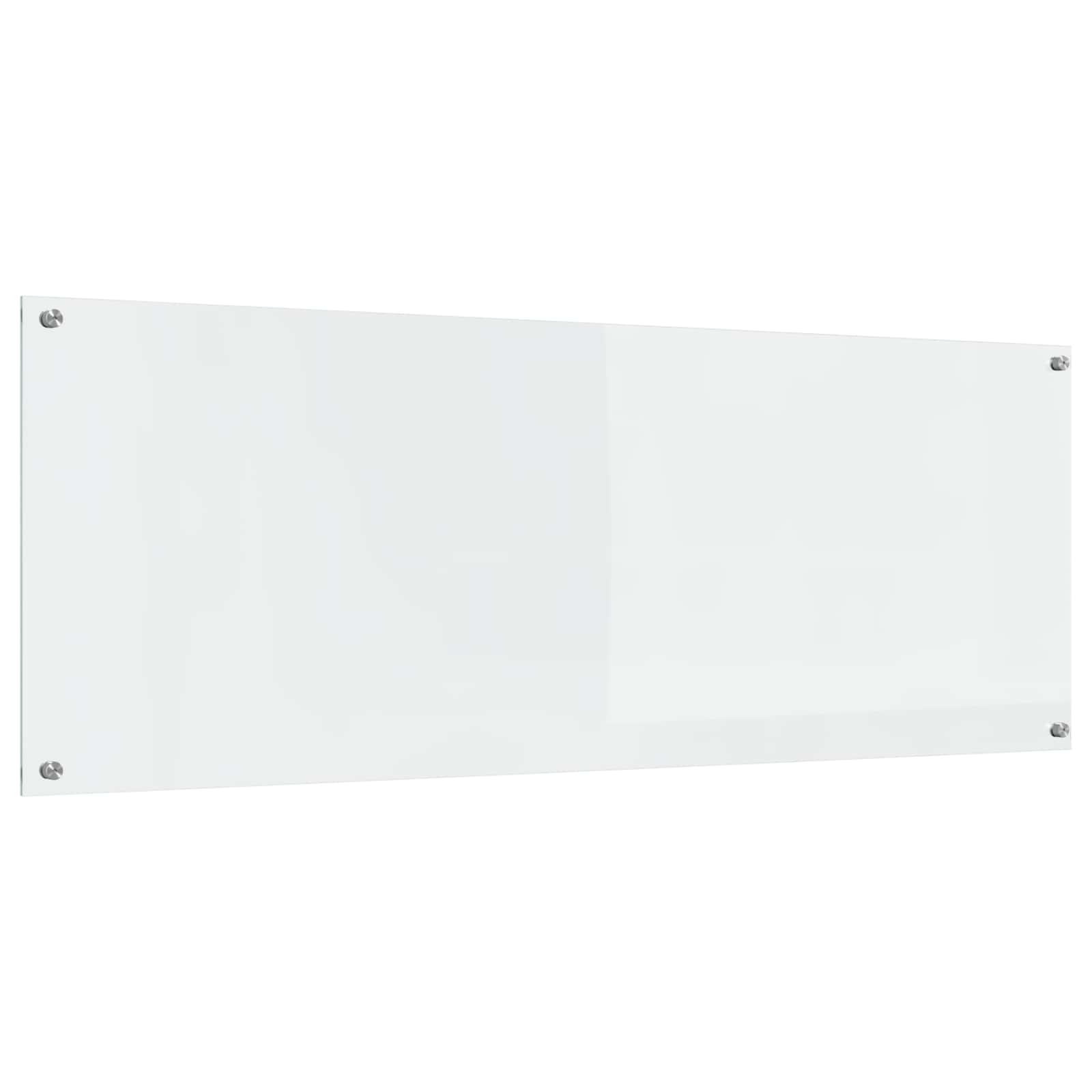 vidaXL Panel kuchenny przezroczysty 110 x 40 cm szkło hartowane