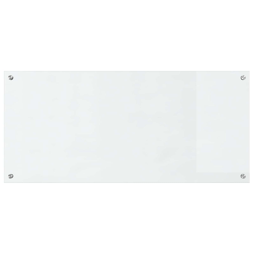 vidaXL Panel kuchenny przezroczysty 110 x 50 cm szkło hartowane