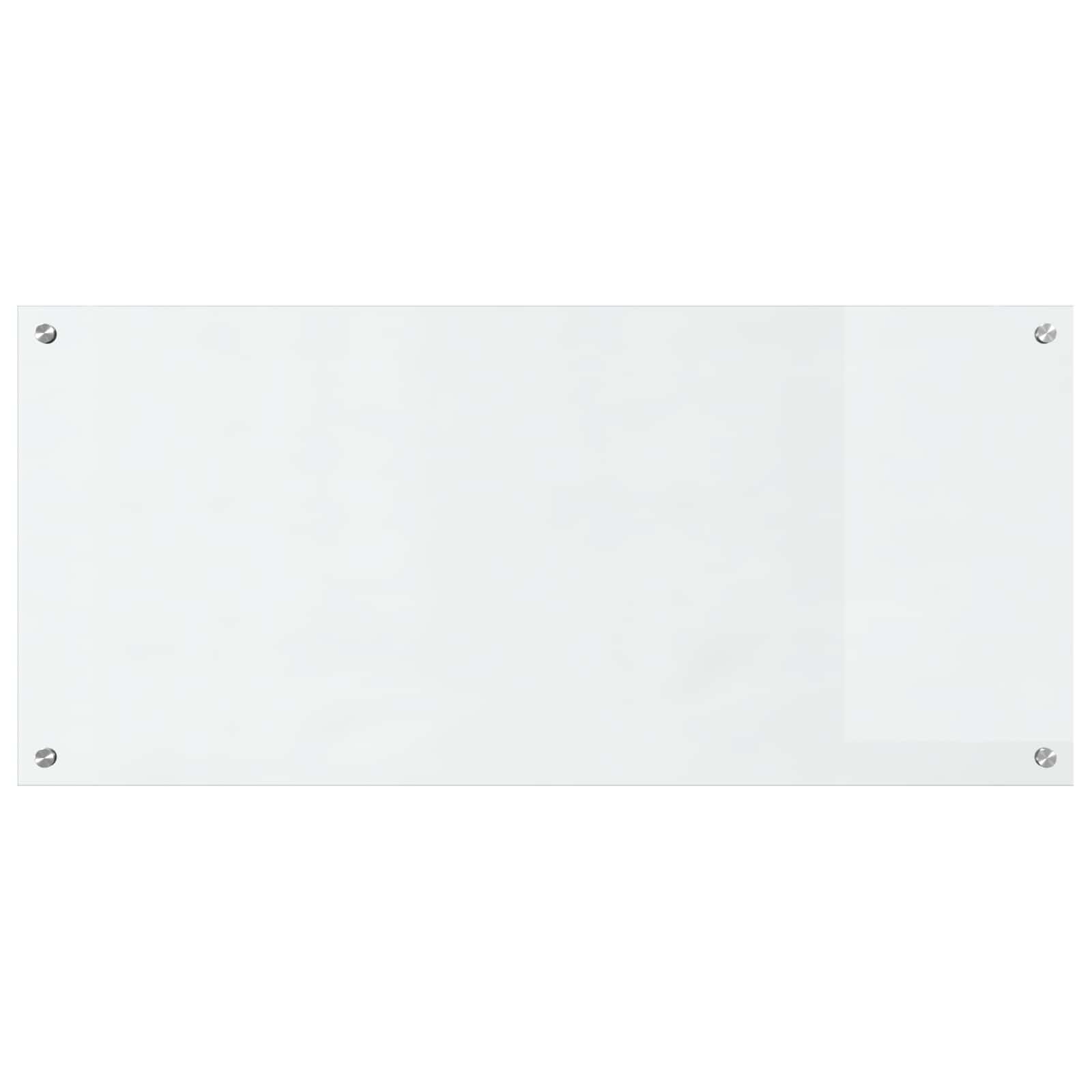 vidaXL Panel kuchenny przezroczysty 110 x 50 cm szkło hartowane