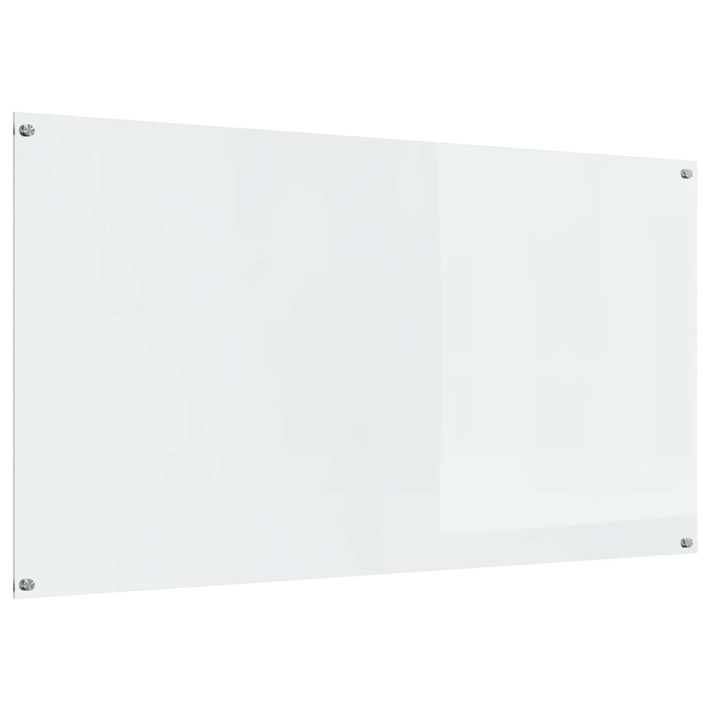 vidaXL Panel kuchenny przezroczysty 110 x 60 cm szkło hartowane