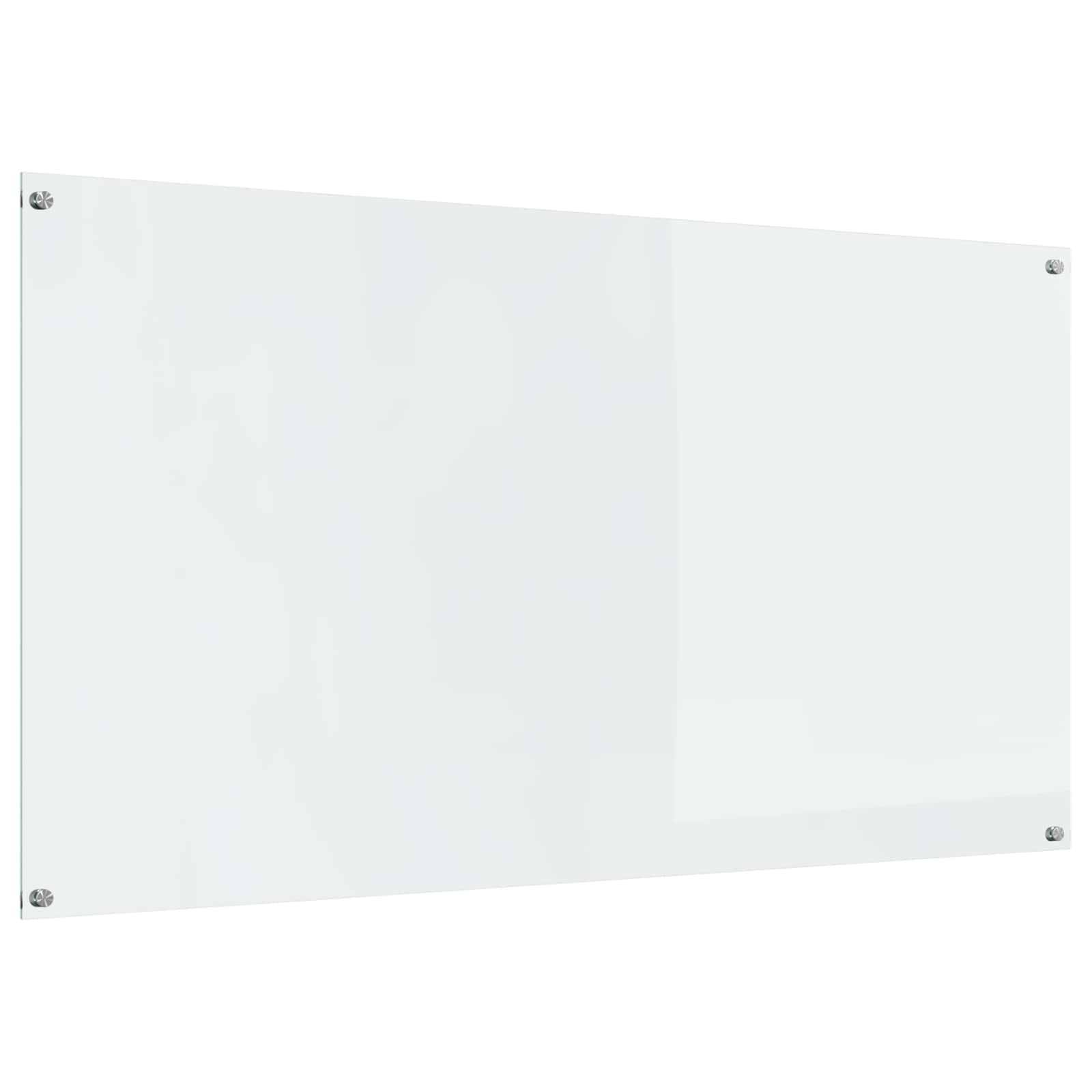 vidaXL Panel kuchenny przezroczysty 110 x 60 cm szkło hartowane