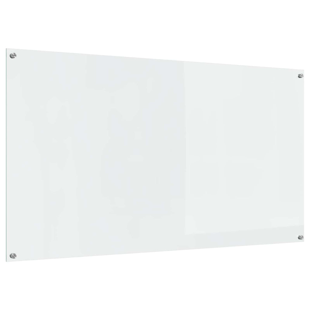 vidaXL Panel kuchenny przezroczysty 110 x 60 cm szkło hartowane