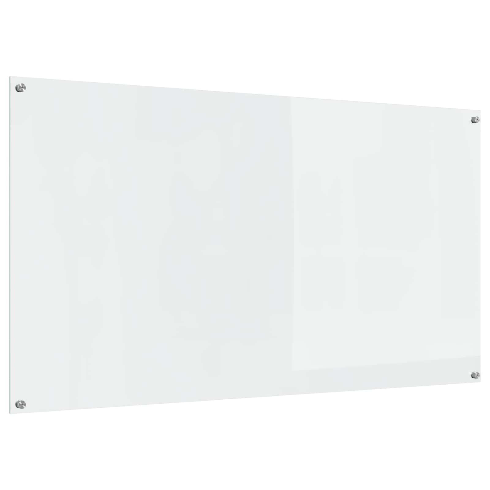 vidaXL Panel kuchenny przezroczysty 110 x 60 cm szkło hartowane