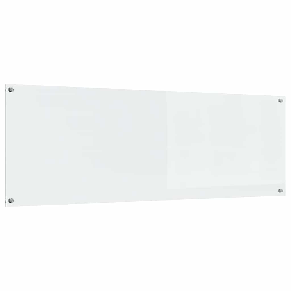 vidaXL Panel kuchenny przezroczysty 120 x 40 cm szkło hartowane