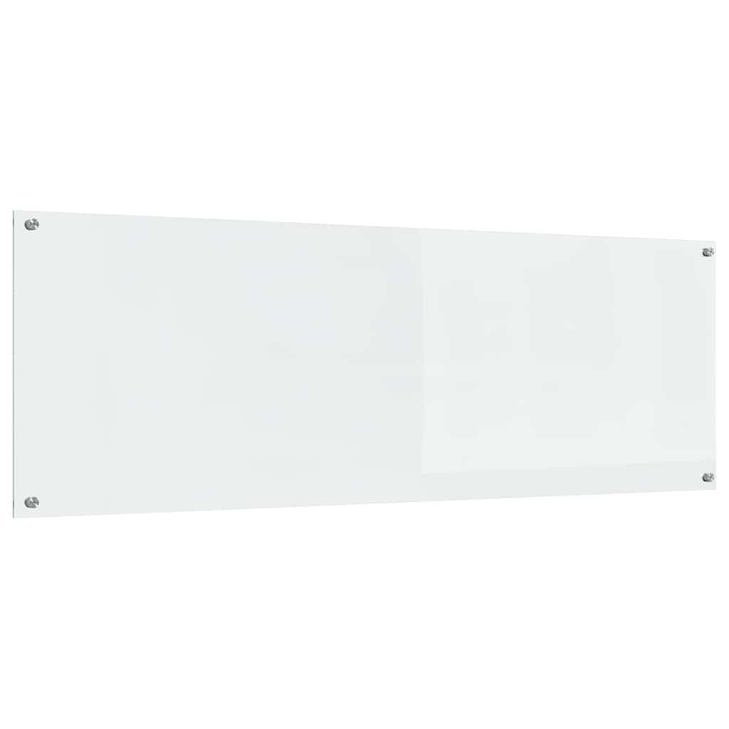 vidaXL Panel kuchenny przezroczysty 120 x 40 cm szkło hartowane