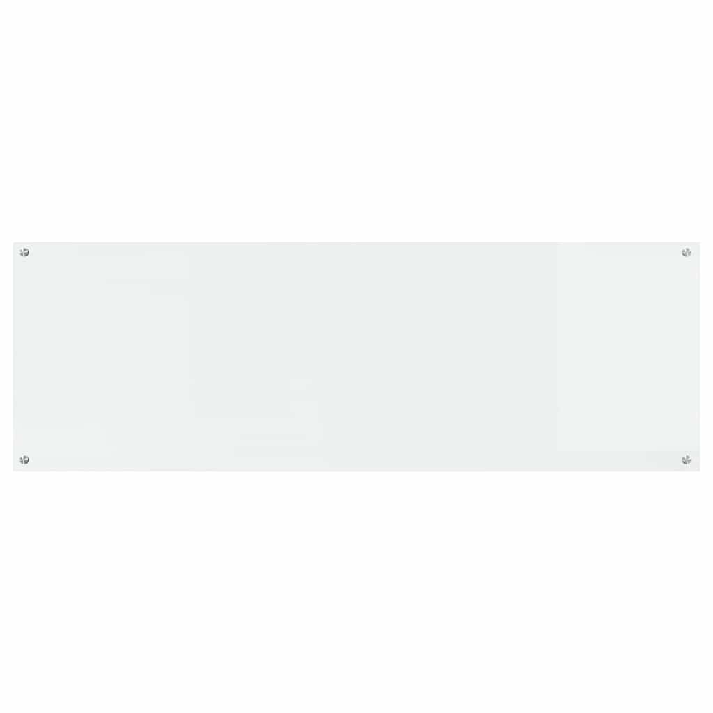 vidaXL Panel kuchenny przezroczysty 120 x 40 cm szkło hartowane