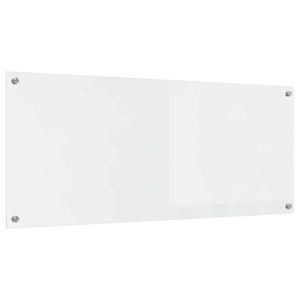 vidaXL Panel kuchenny przezroczysty 120 x 50 cm szkło hartowane