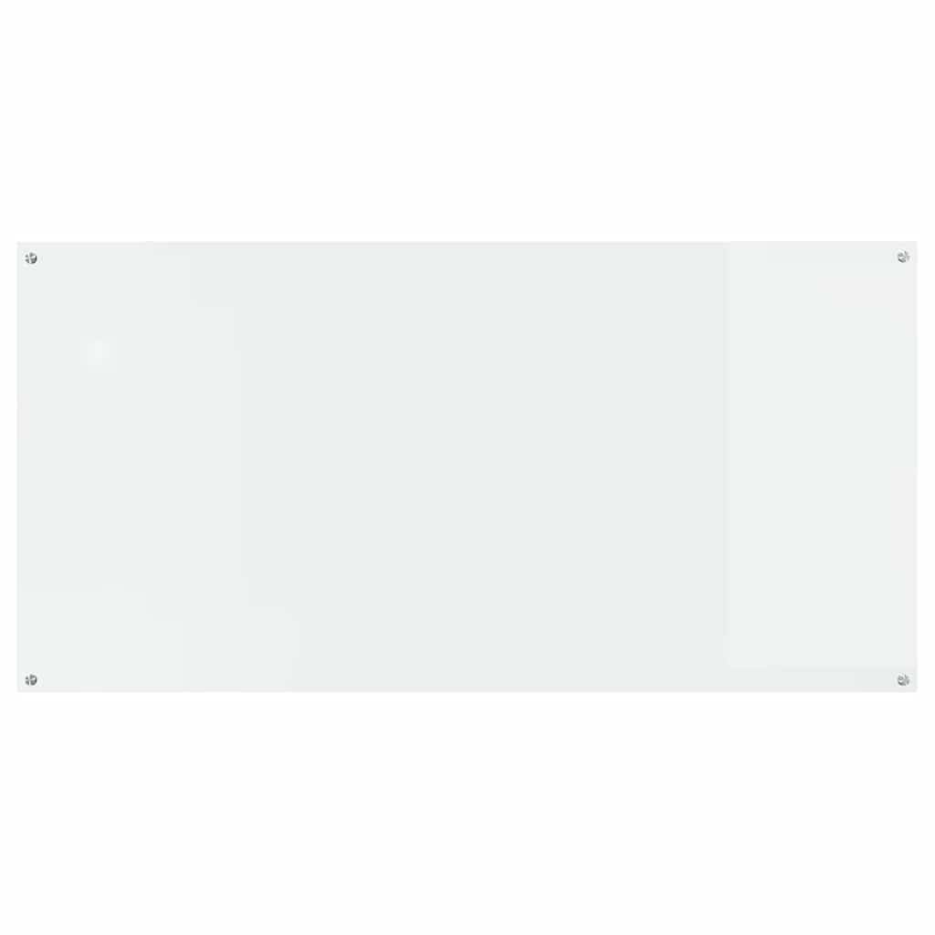 vidaXL Panel kuchenny przezroczysty 120 x 60 cm szkło hartowane