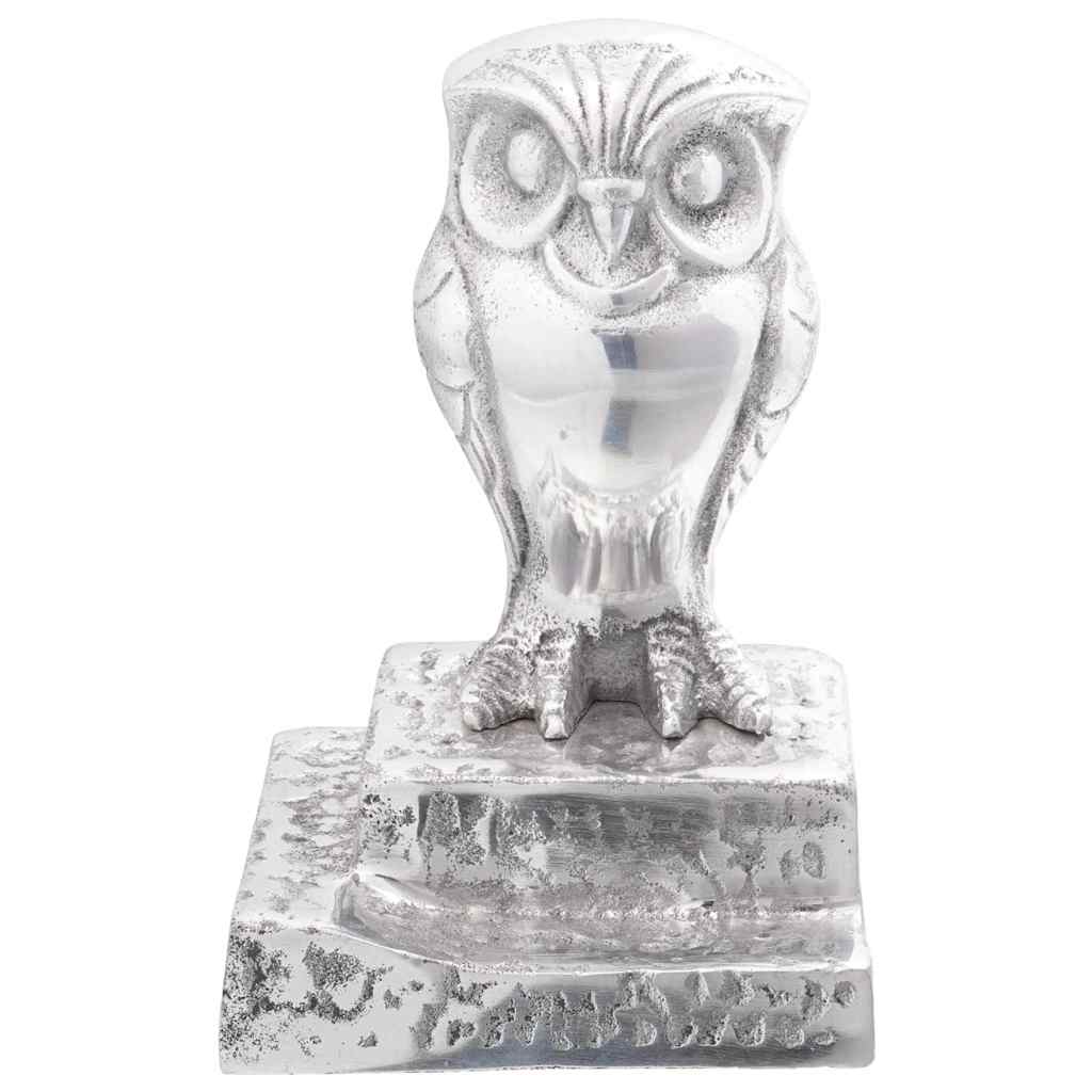 vidaXL Podpórki do książek 2 pcs Srebrny 12 x 9 x 19 cm Aluminium