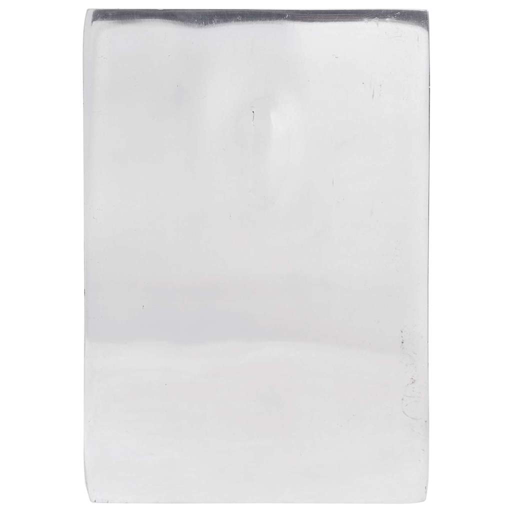 vidaXL Podpórki do książek 2 pcs Srebrny 11 x 14 x 17,5 cm Aluminium
