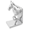vidaXL Podpórki do książek 2 pcs Srebrny 11 x 14 x 25 cm Aluminium