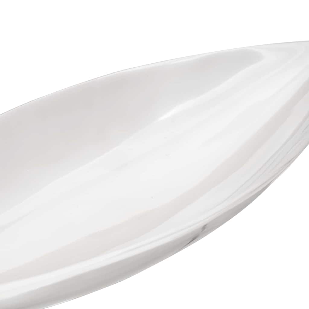 vidaXL Kosz na owoce Srebrny 60 x 15 x 8 cm Aluminium