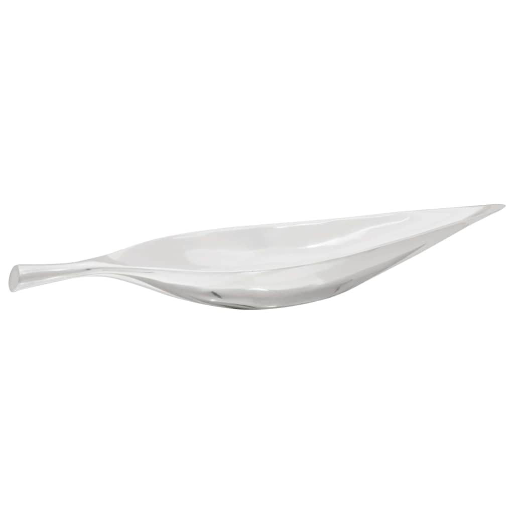 vidaXL Kosz na owoce Srebrny 60 x 15 x 8 cm Aluminium