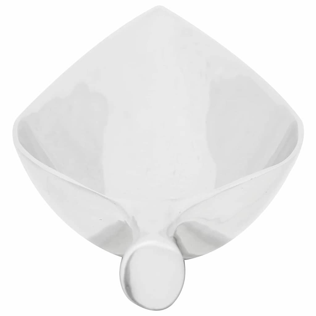 vidaXL Kosz na owoce Srebrny 60 x 15 x 8 cm Aluminium