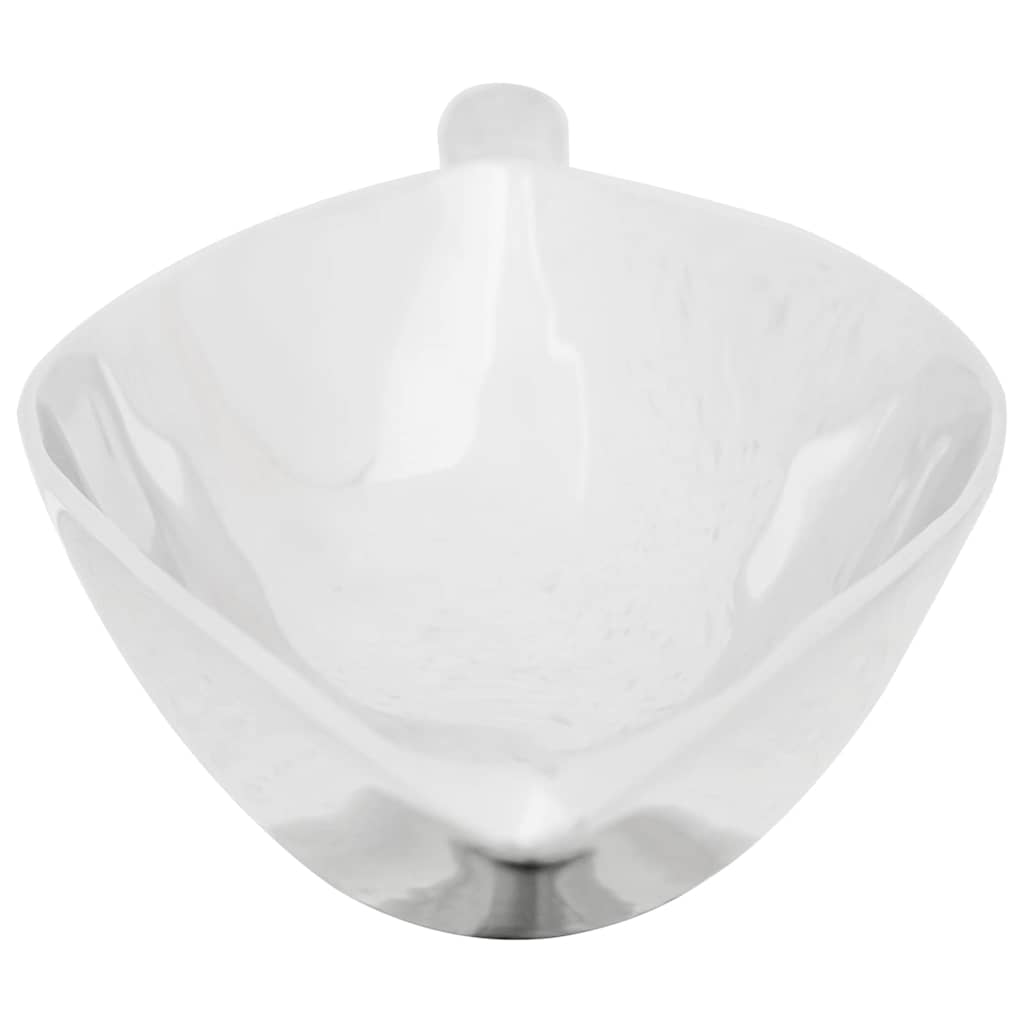 vidaXL Kosz na owoce Srebrny 60 x 15 x 8 cm Aluminium