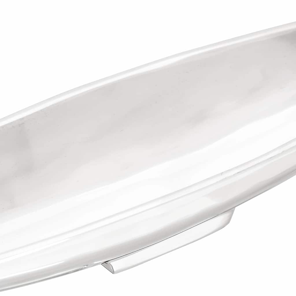 vidaXL Kosz na owoce Srebrny 53 x 9 x 10 cm Aluminium