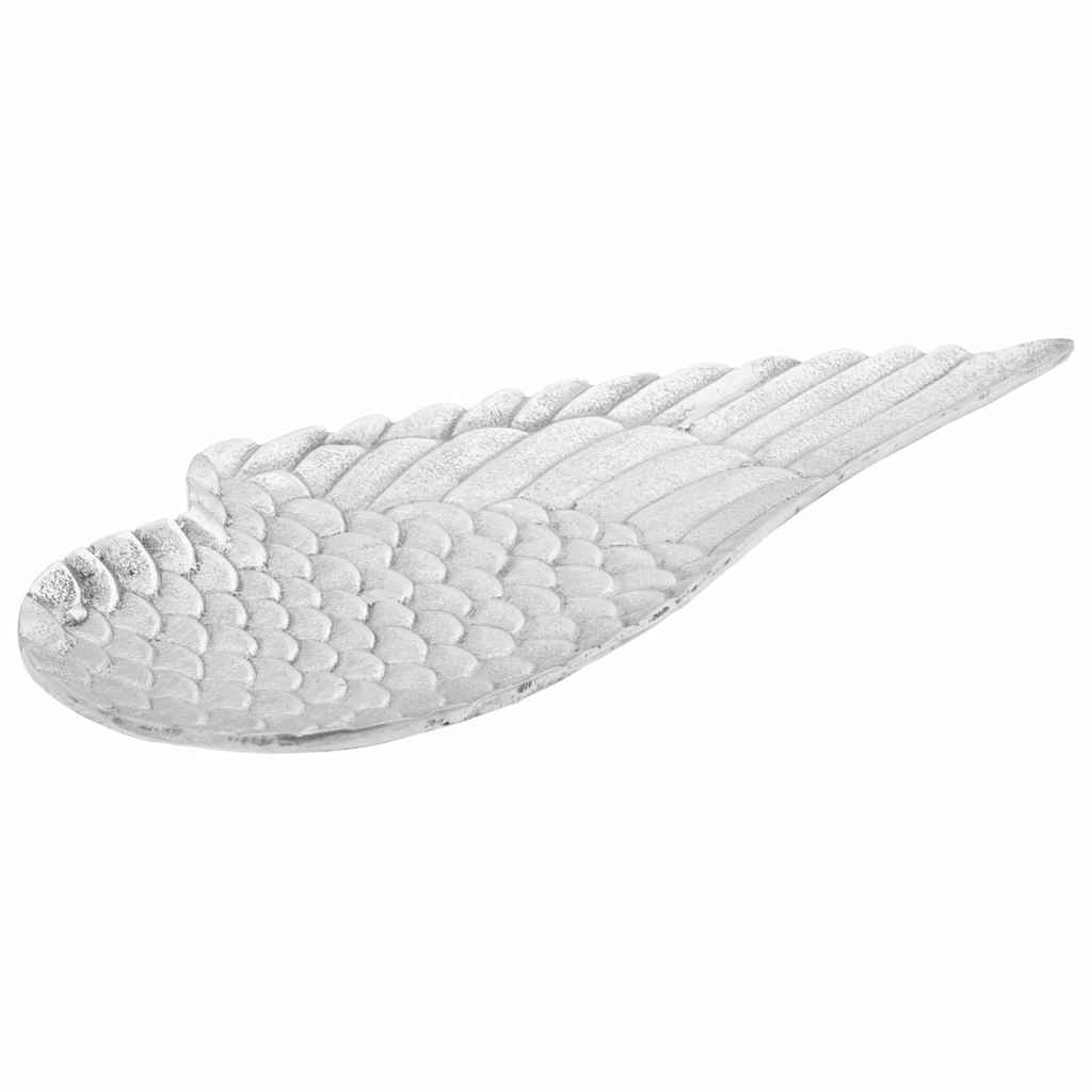 vidaXL Kosz na owoce 2 pcs Srebrny 40 x 18 x 2,5 cm Aluminium
