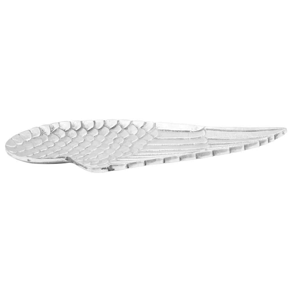 vidaXL Kosz na owoce 2 pcs Srebrny 40 x 18 x 2,5 cm Aluminium