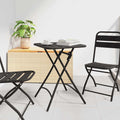 vidaXL Stolik bistro Antracyt 55 x 55 x 72,5 cm