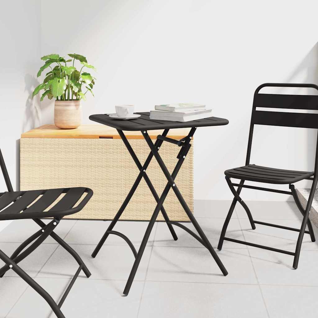 vidaXL Stolik bistro Antracyt 55 x 55 x 72,5 cm