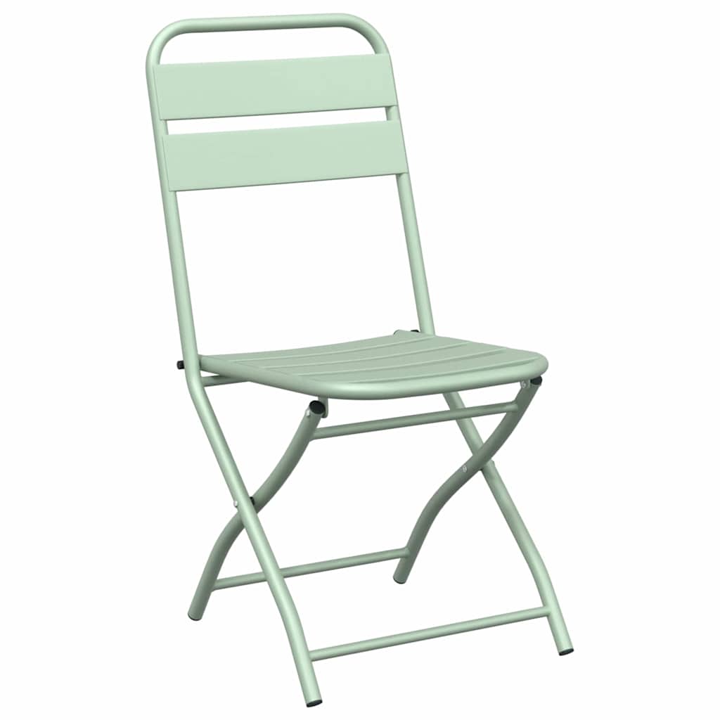 vidaXL Zestaw bistro 3 pcs Zielony Stal