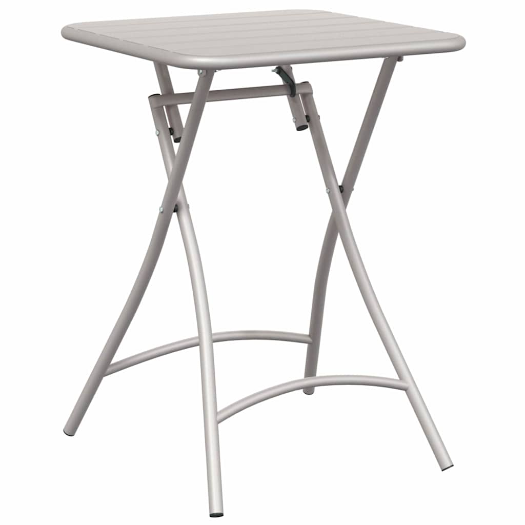 vidaXL Zestaw bistro 3 pcs Beżowy Stal