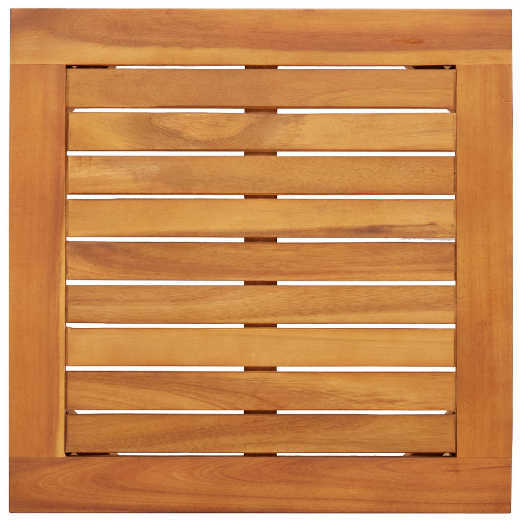 vidaXL Zestaw Sof na Ogród 3 pcs Kremowa biel Lite Drewno Akacji