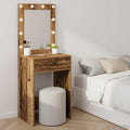 vidaXL Toaletka Stare drewno 50 x 41 x 135 cm Materiał drewnopochodny