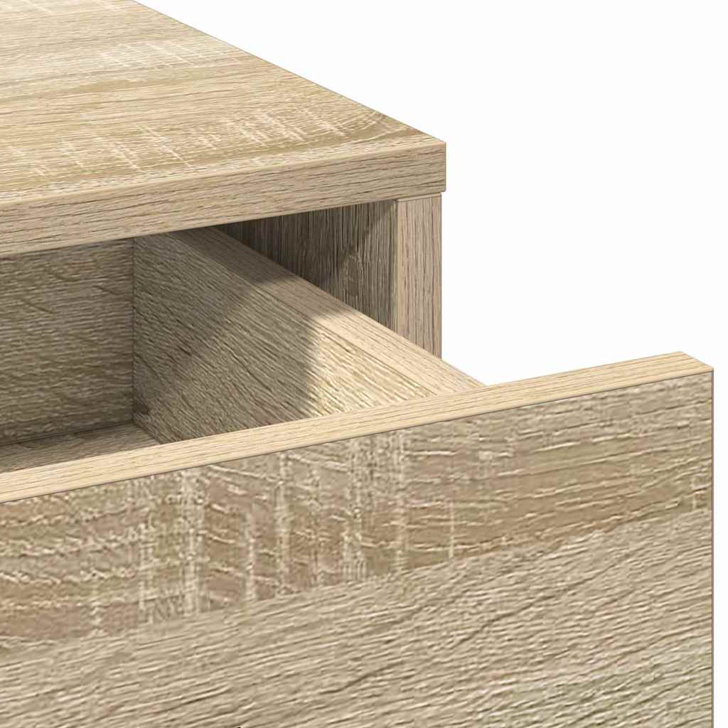 vidaXL Highboard dąb sonoma 40 x 41 x 135 cm Materiał drewnopochodny