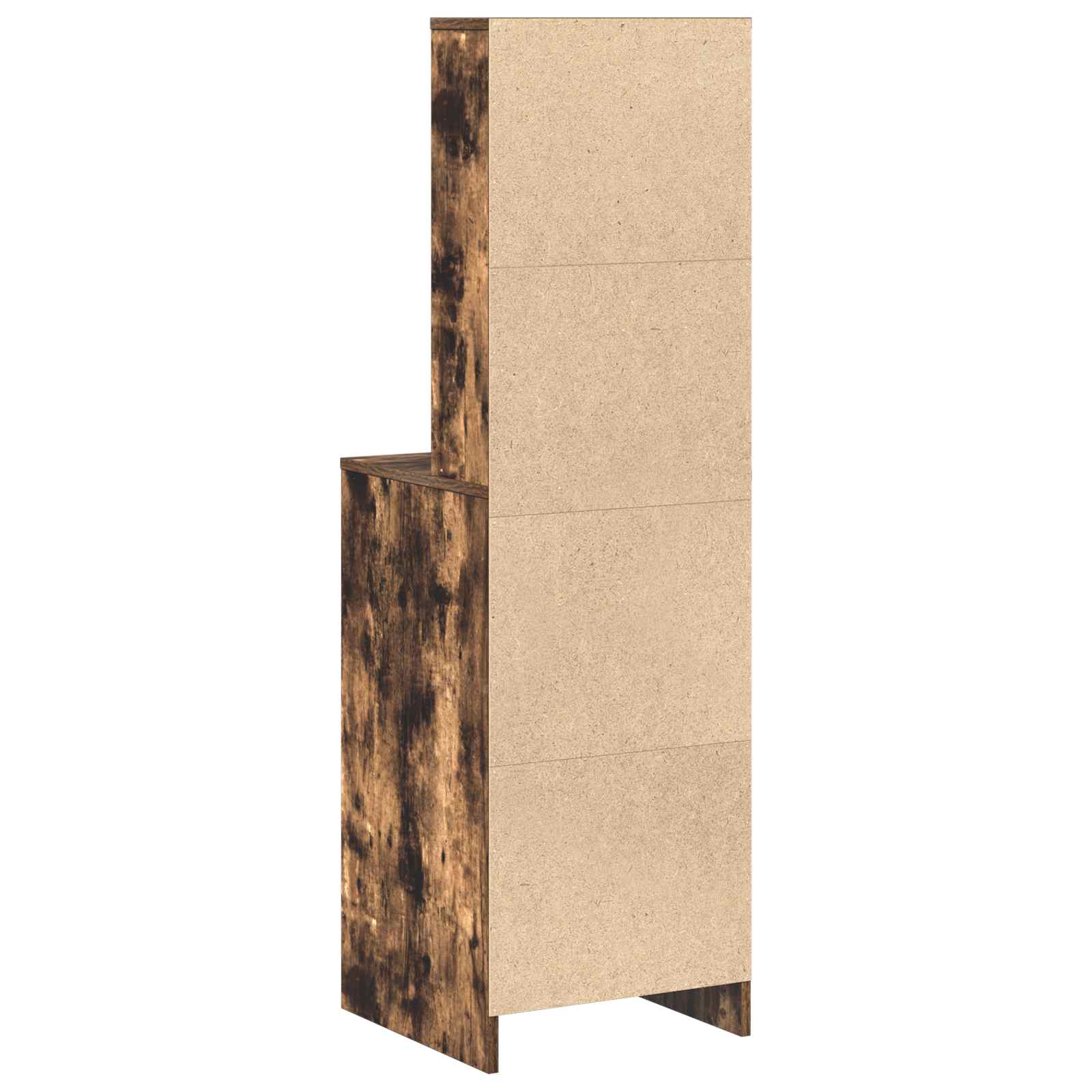 vidaXL Highboard Wędzony dąb 40 x 41 x 135 cm Materiał drewnopochodny