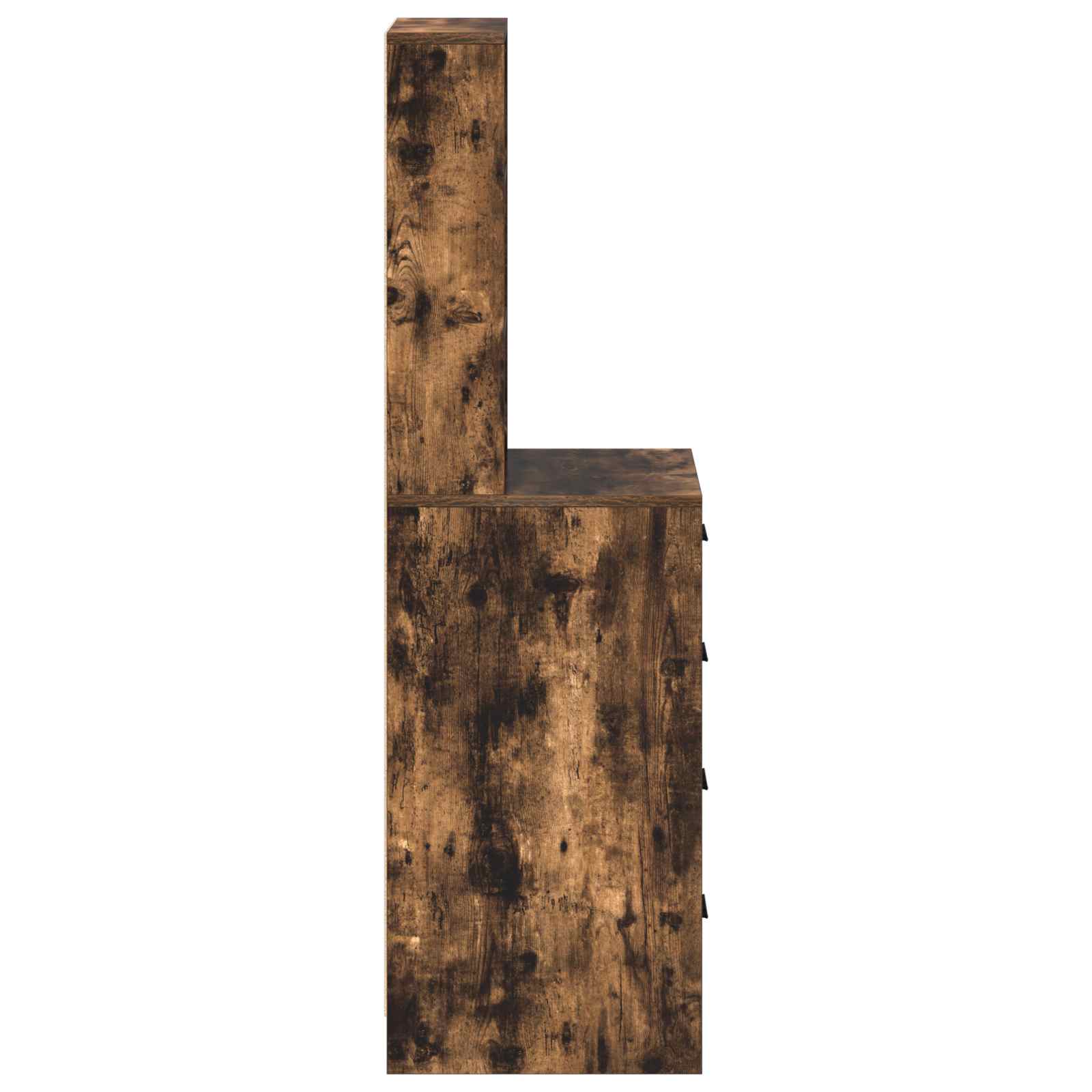 vidaXL Highboard Wędzony dąb 40 x 41 x 135 cm Materiał drewnopochodny