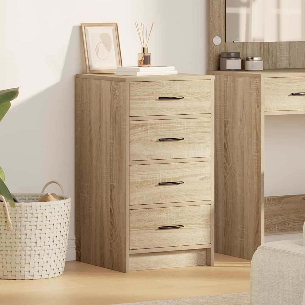 vidaXL Bufet dąb sonoma 40 x 41 x 75 cm Materiał drewnopochodny
