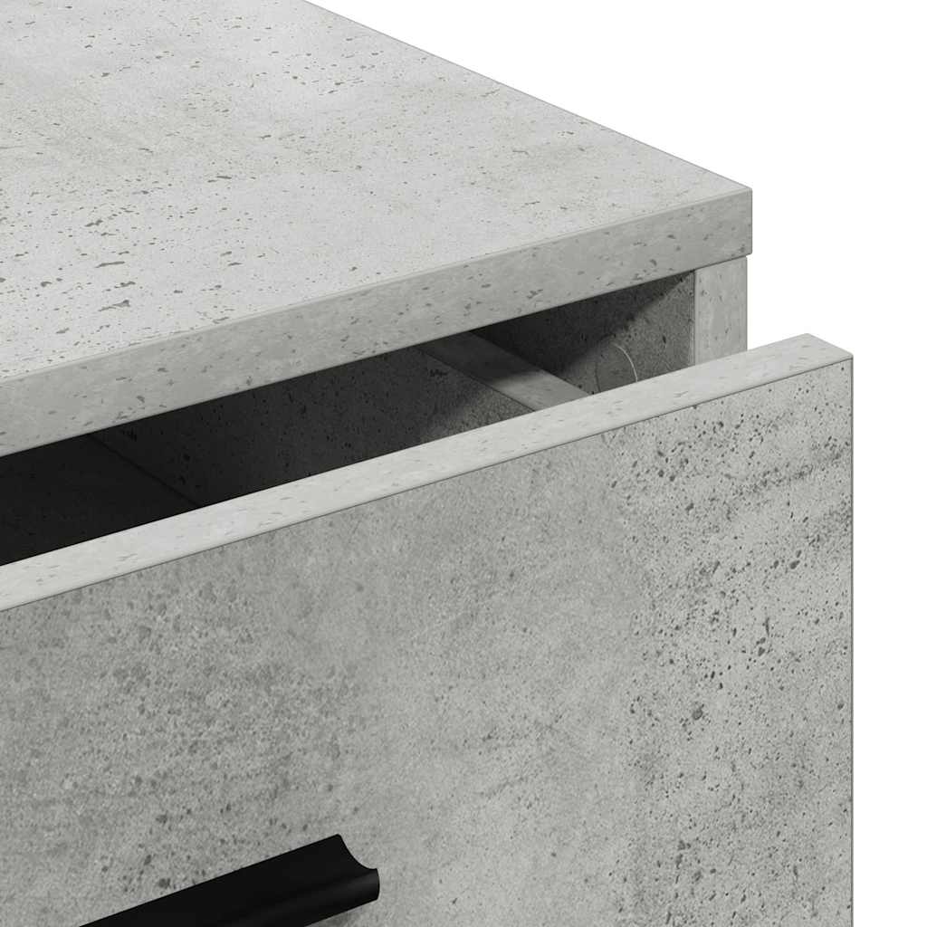 vidaXL Bufet Betonowy szary 40 x 41 x 75 cm Materiał drewnopochodny