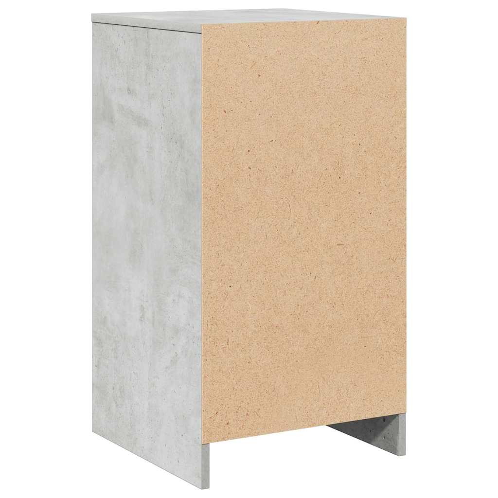 vidaXL Bufet Betonowy szary 40 x 41 x 75 cm Materiał drewnopochodny