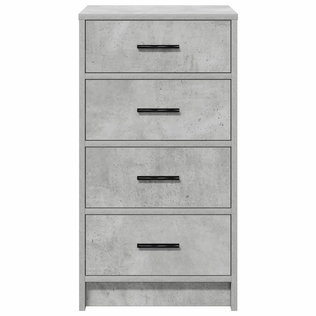 vidaXL Bufet Betonowy szary 40 x 41 x 75 cm Materiał drewnopochodny