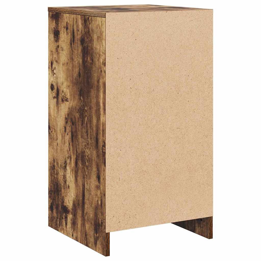 vidaXL Bufet Wędzony dąb 40 x 41 x 75 cm Materiał drewnopochodny