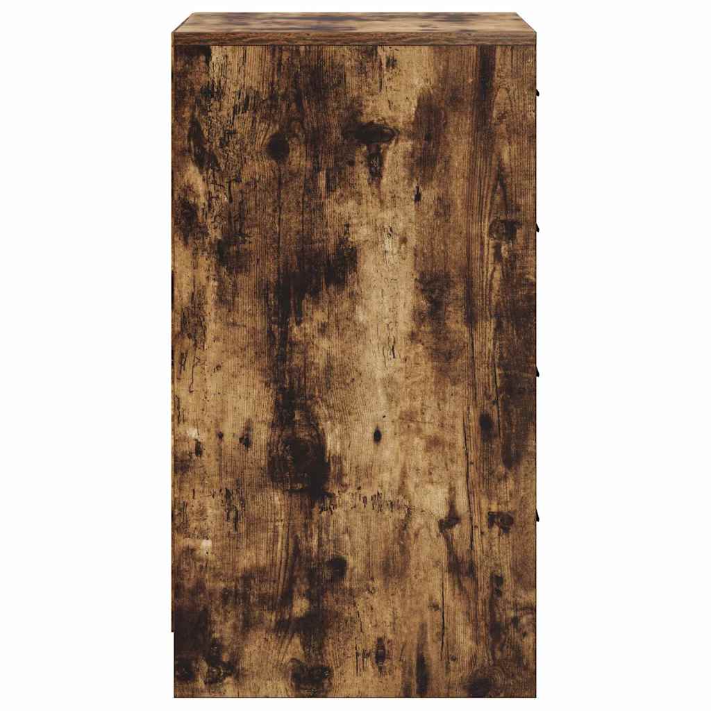 vidaXL Bufet Wędzony dąb 40 x 41 x 75 cm Materiał drewnopochodny