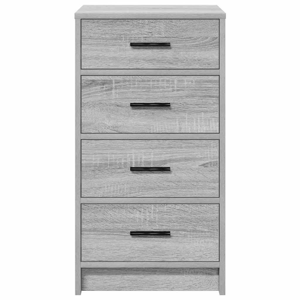 vidaXL Bufet Szary dąb sonoma 40 x 41 x 75 cm Materiał drewnopochodny