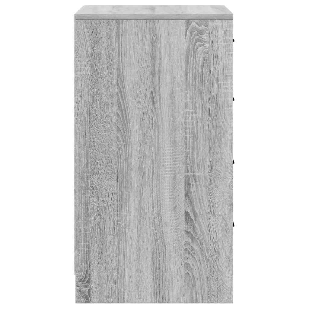 vidaXL Bufet Szary dąb sonoma 40 x 41 x 75 cm Materiał drewnopochodny