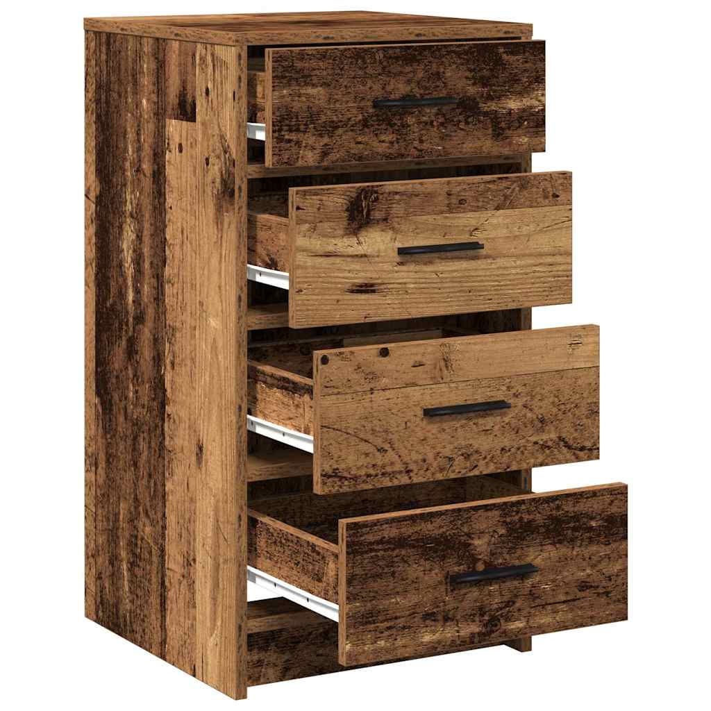 vidaXL Bufet Stare drewno 40 x 41 x 75 cm Materiał drewnopochodny