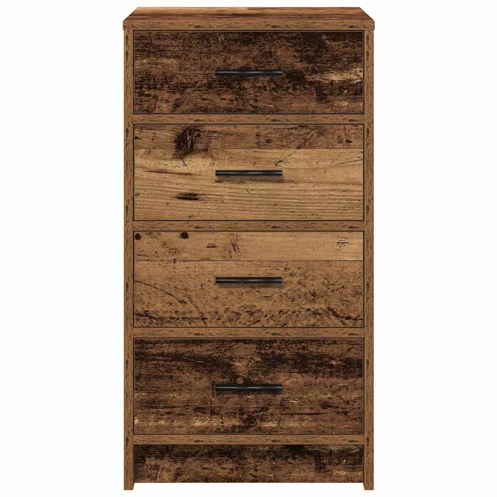 vidaXL Bufet Stare drewno 40 x 41 x 75 cm Materiał drewnopochodny