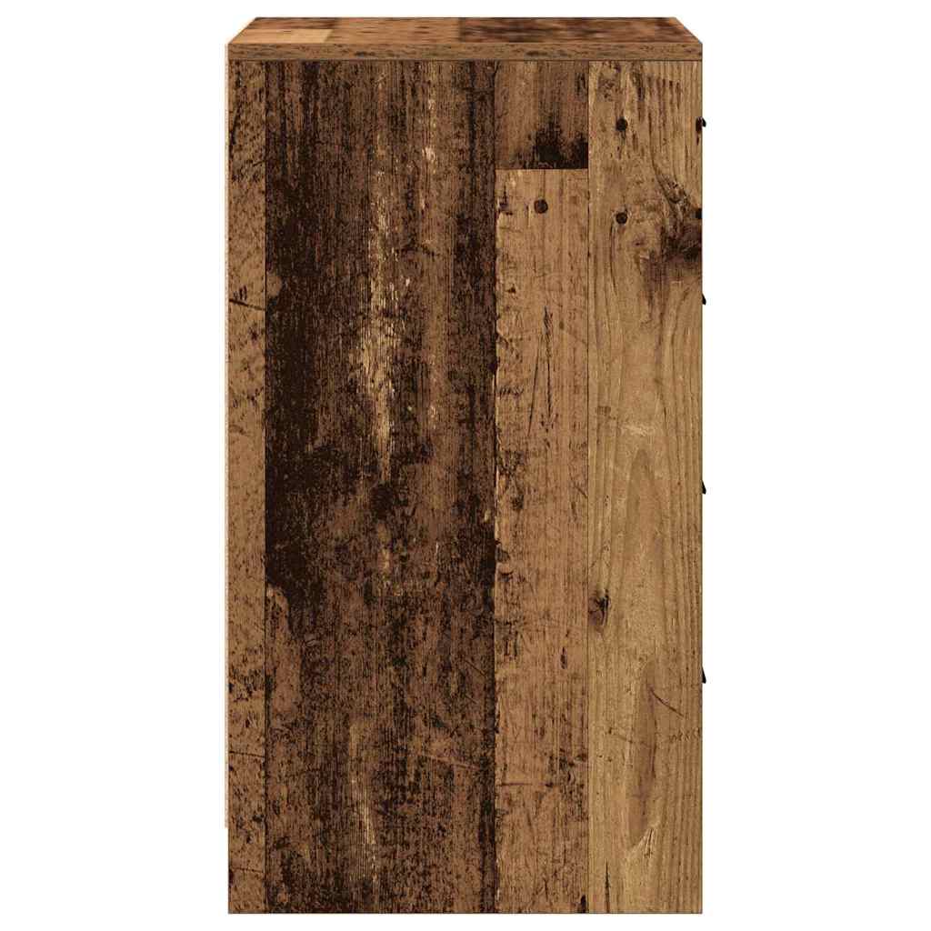 vidaXL Bufet Stare drewno 40 x 41 x 75 cm Materiał drewnopochodny
