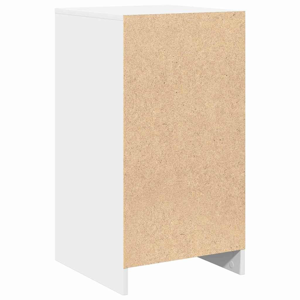 vidaXL Bufet Biały 40 x 40.5 x 75 cm Materiał drewnopochodny