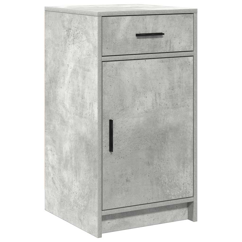 vidaXL Bufet Betonowy szary 40 x 40.5 x 75 cm Materiał drewnopochodny