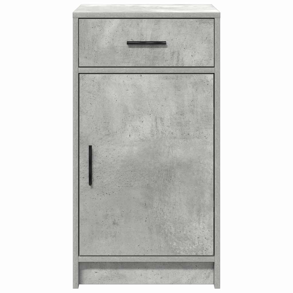 vidaXL Bufet Betonowy szary 40 x 40.5 x 75 cm Materiał drewnopochodny