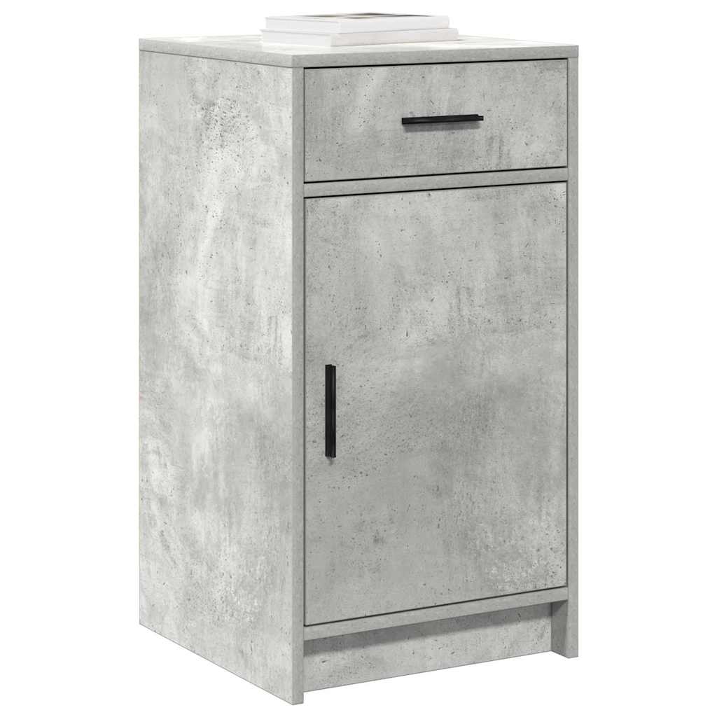 vidaXL Bufet Betonowy szary 40 x 40.5 x 75 cm Materiał drewnopochodny