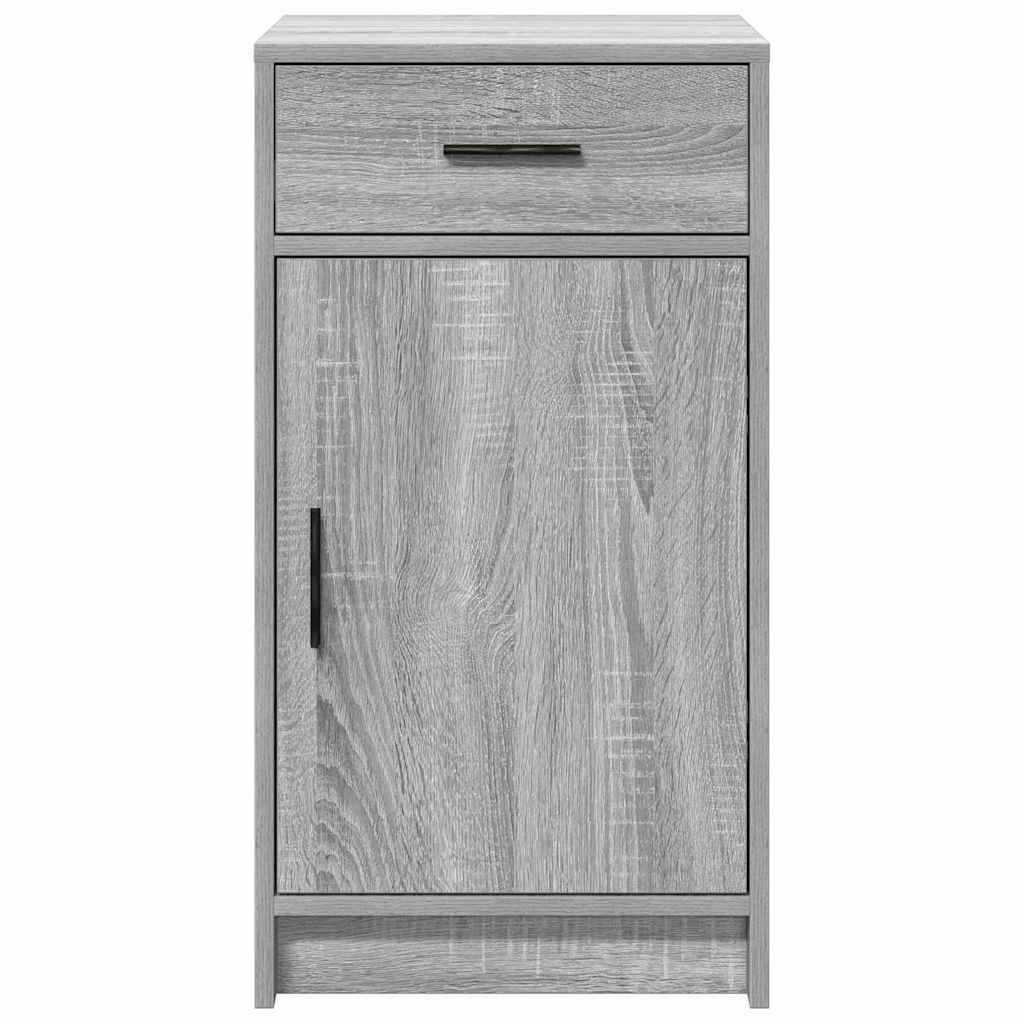 vidaXL Bufet Szary Sonoma 40 x 40.5 x 75 cm Materiał drewnopochodny