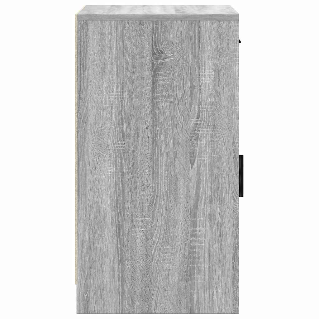 vidaXL Bufet Szary Sonoma 40 x 40.5 x 75 cm Materiał drewnopochodny