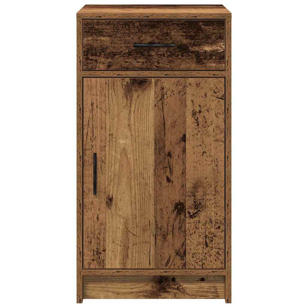 vidaXL Bufet Stare drewno 40 x 40.5 x 75 cm Materiał drewnopochodny